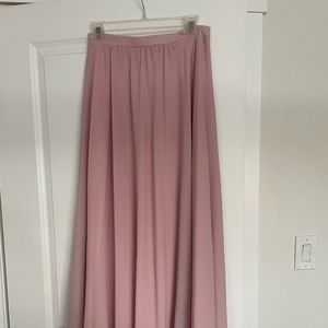 BRIDESMAID MAXI SKIRT WEDDING